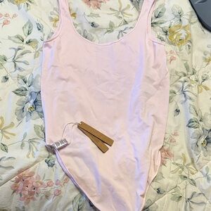 SKIMS Light Pink Shapewear Bodysuit